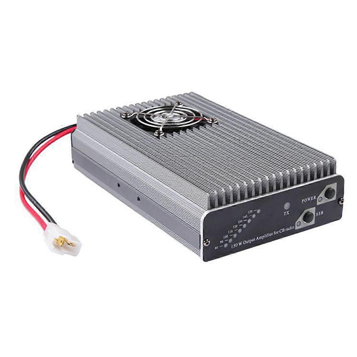 CB-27 PA150W CB Radio Amplifier CB Radio Power Amplifier W/ 120-160W Output Power & 3KM-5KM Range S