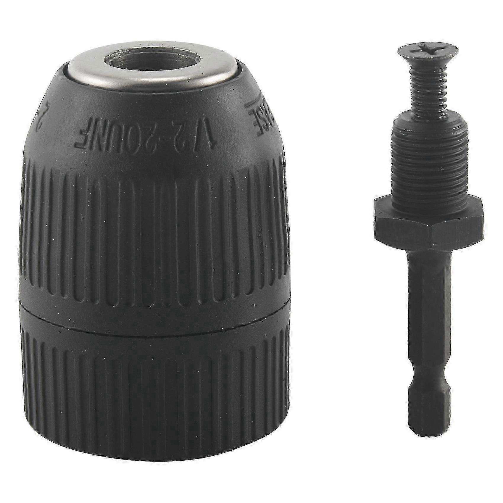 1/2inch Keyless Drill Chuck Drill Chuck Adapter For Impact Driver Quick Connect