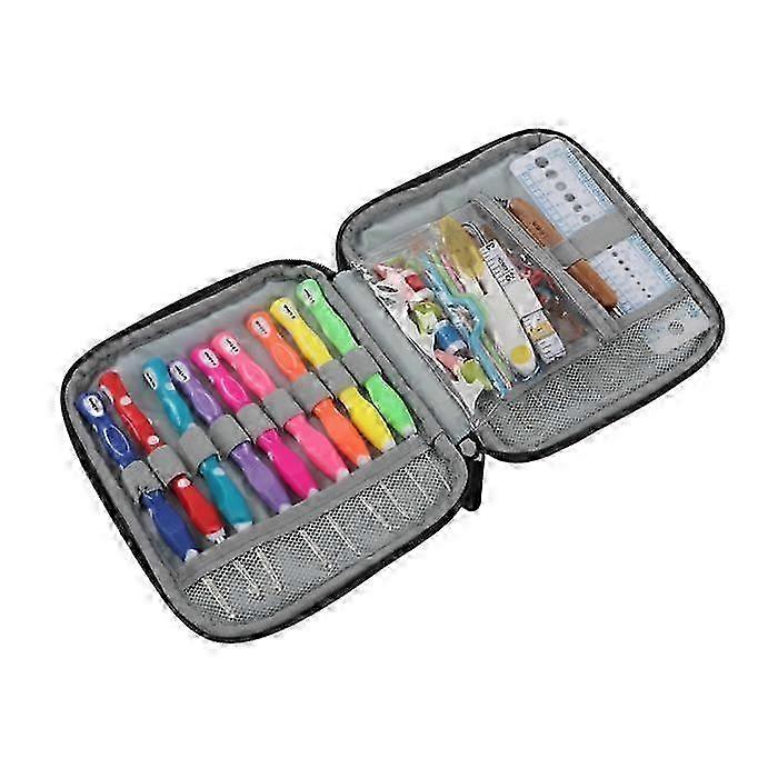 Soft and Comfortable Handle Crochet Hook Set with Multiple Sizes for Knitting and Crocheting Projects