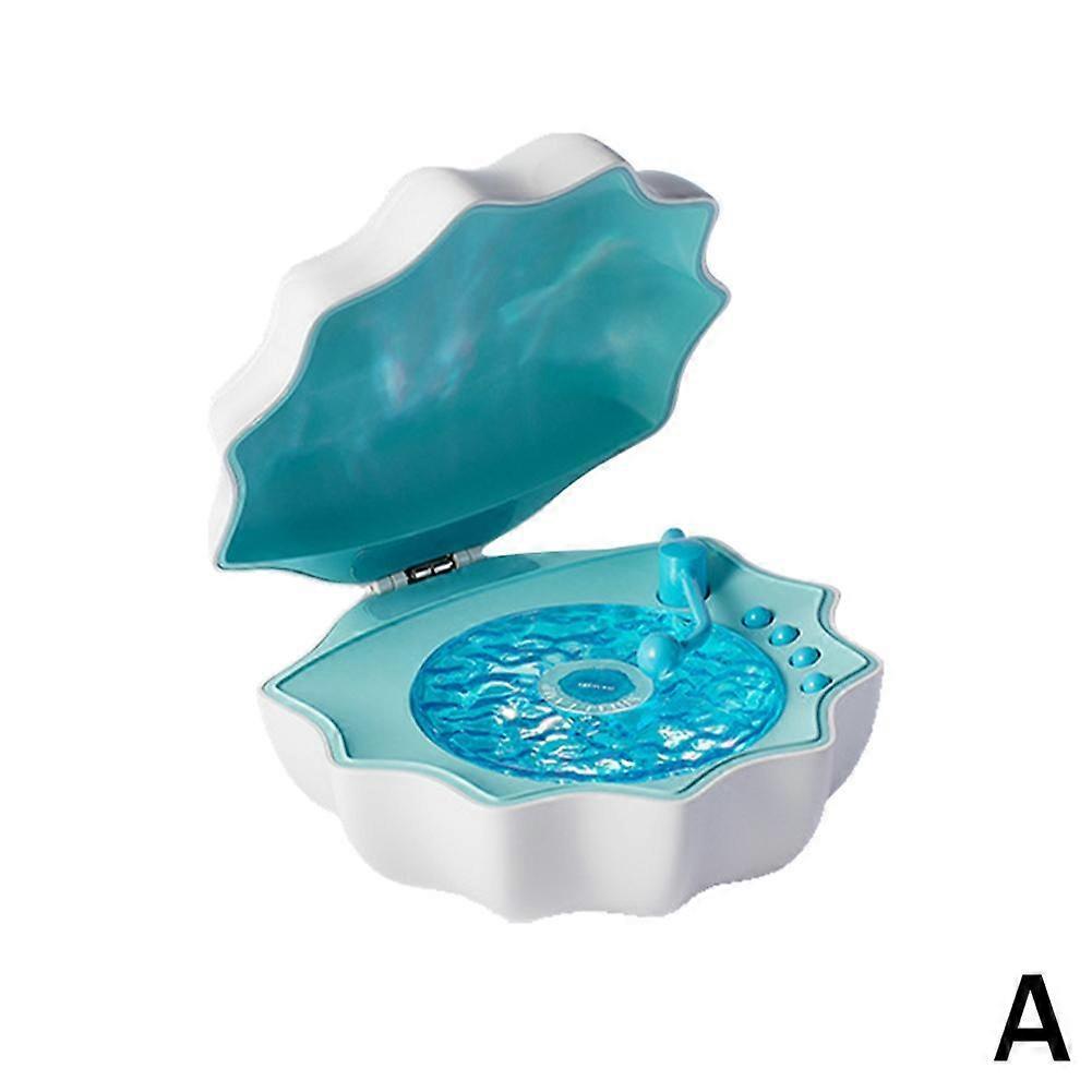 Jelly Sea (A) 1pcs$ Shell Light Speaker Wireless Small Bluetooth Mini Speaker Desktop High Quality Subwoofer Creative Portable Gift