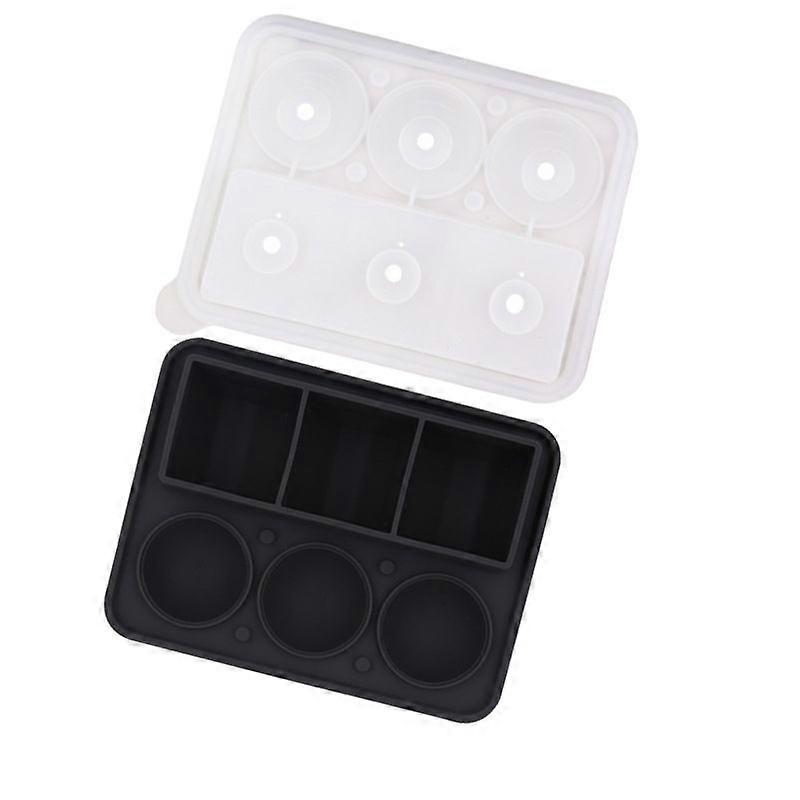 Creative 3+3 Ice Tray Ice Hockey Ice Box Mold