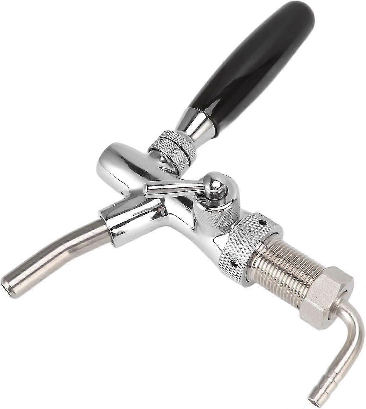 Draft beer tap, beer tap made of 304 stainless steel with control tool, for bar