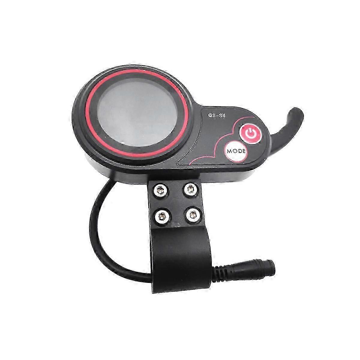 72V Thumb Throttle LCD Display Meter with 6-Pin Connector for Electric Scooter Accessories