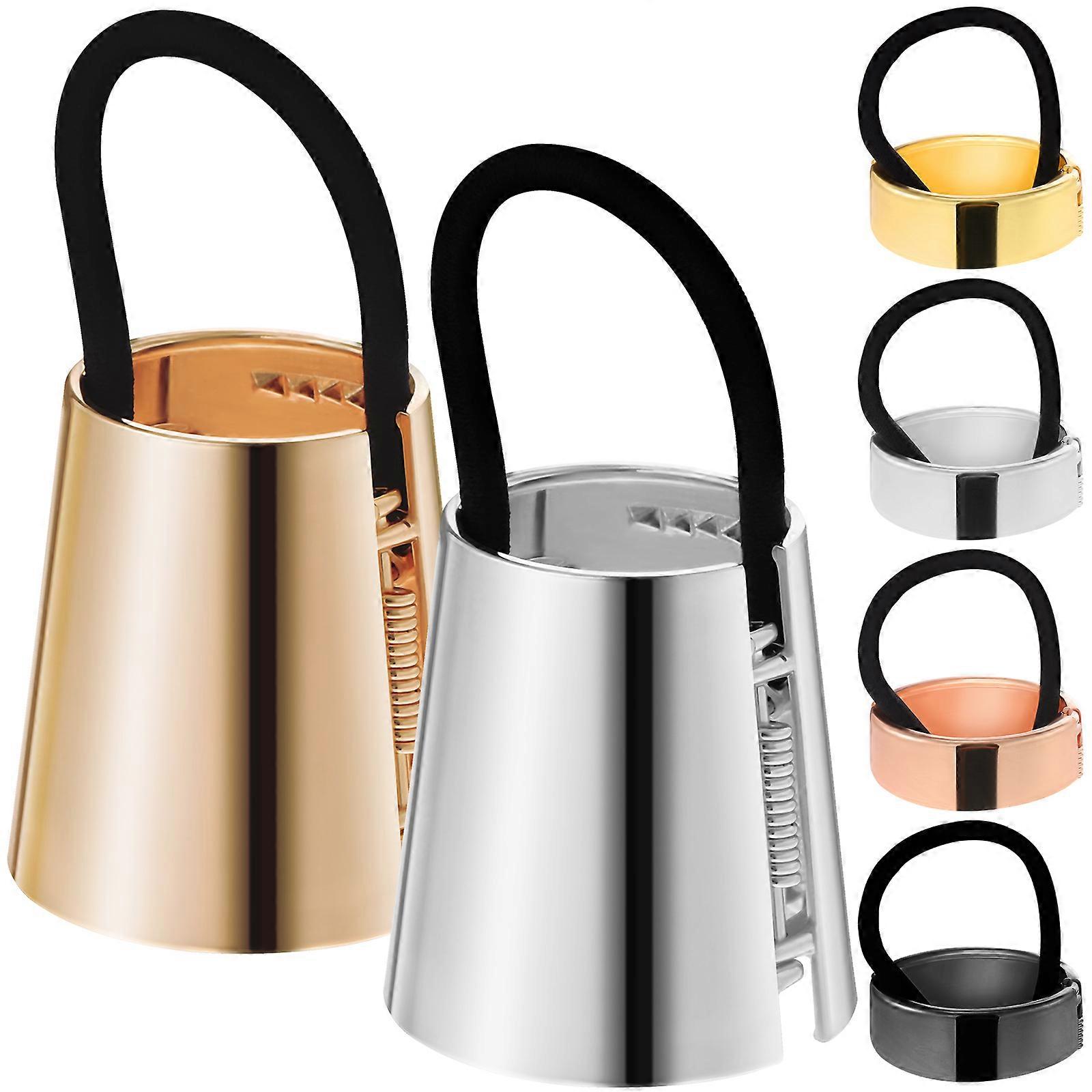 a polished and professional product description based on your input:

 

**6PCS Ponytail Hair Ties – Stylish Elastic Hair Accessories for