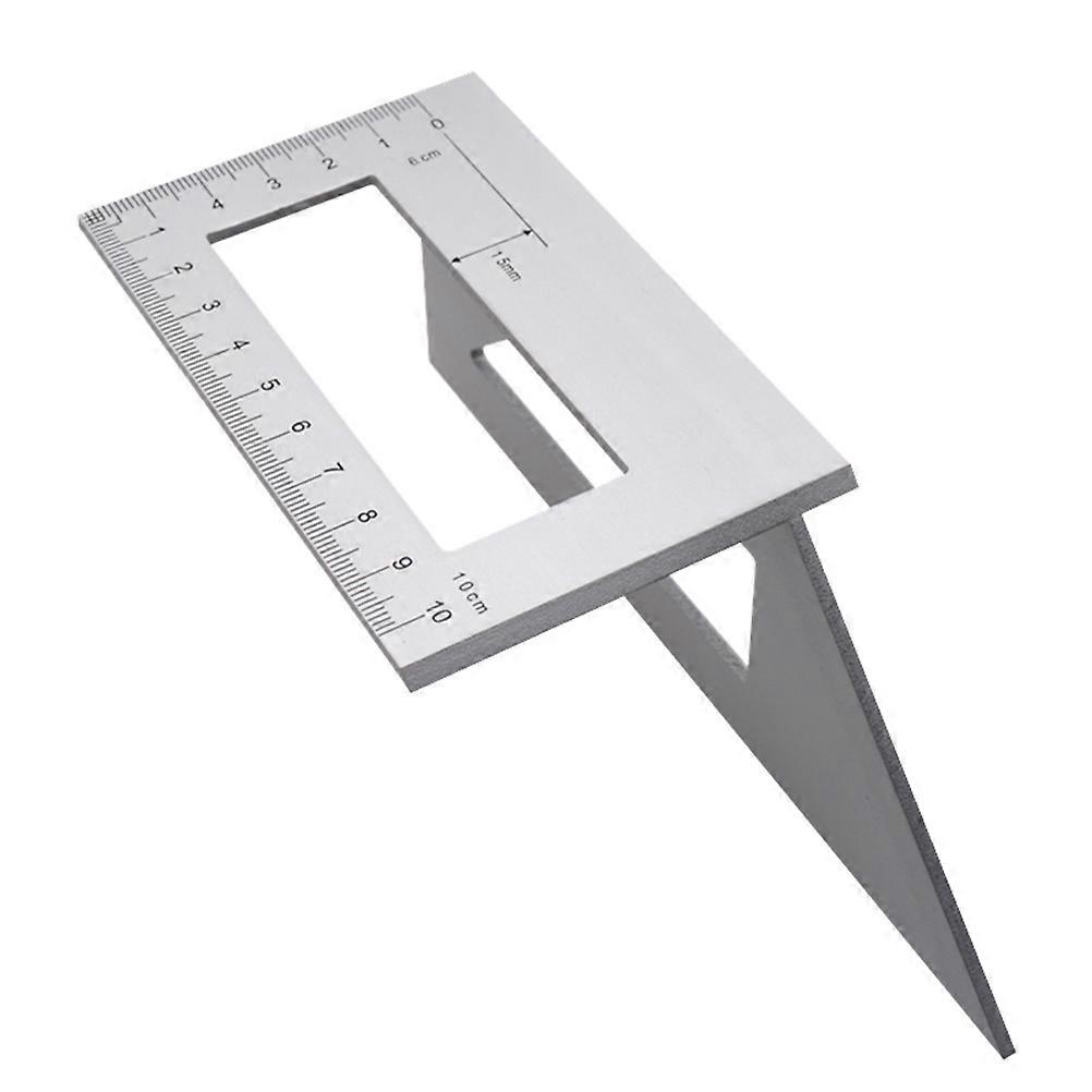 Portable T Ruler, Quick Measurement with Clearly Printed Figures for Woodworking