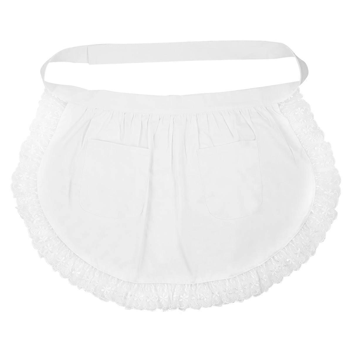 Cooking Waist Apron for Everyday Use, Wear Resistant with Details