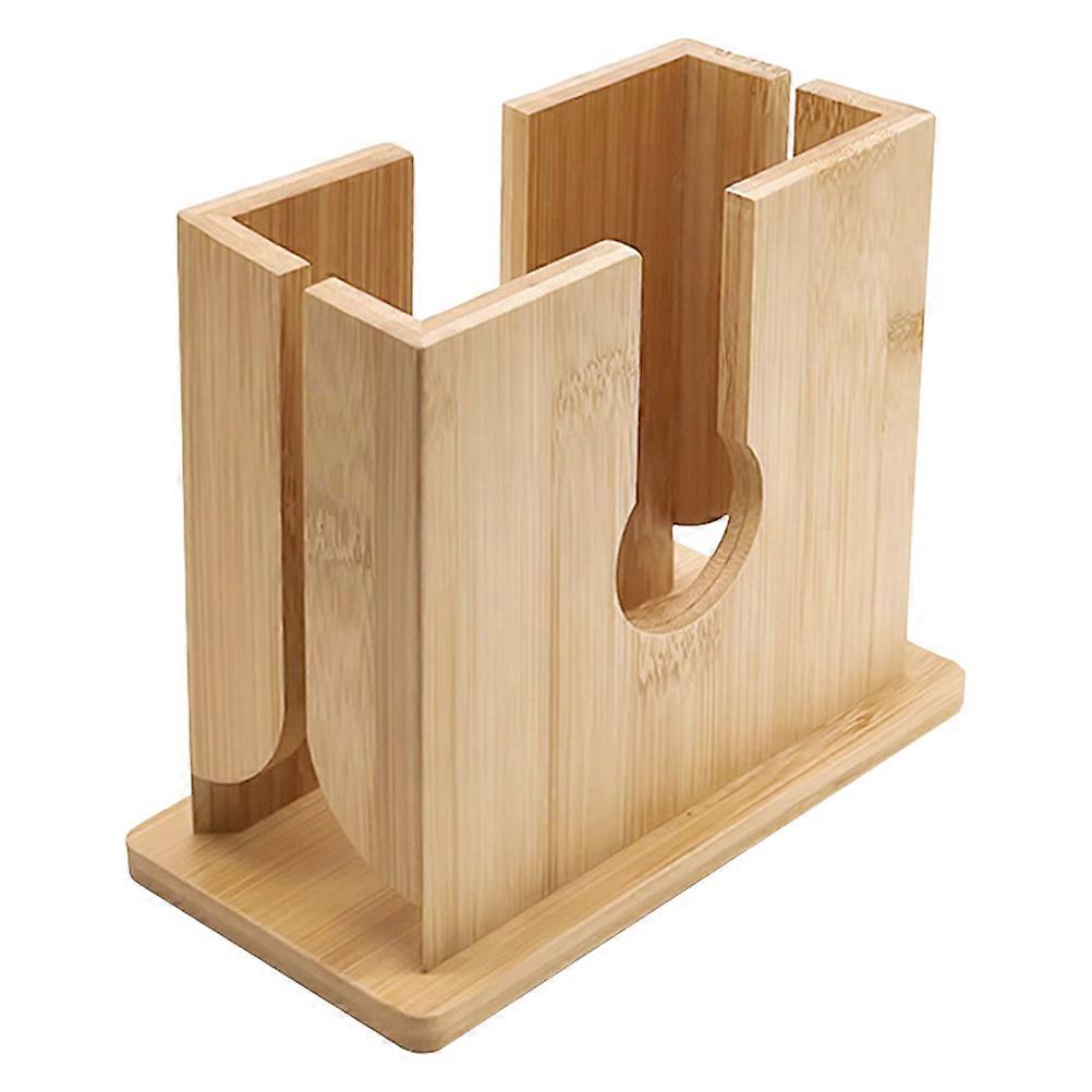 Wooden Bread Slicing Guide Tool for Kitchen Baking – Manual Bagel & Toast , Even Slices, Versatile Loaf & Sandwich Holder