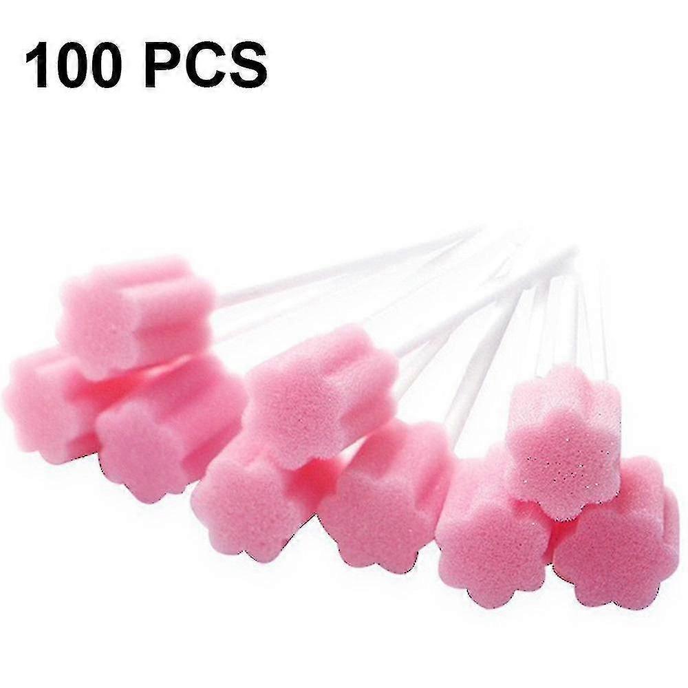 100 Pcs Éponge buccale stérile Éponge Éponge bucco-dentaire A