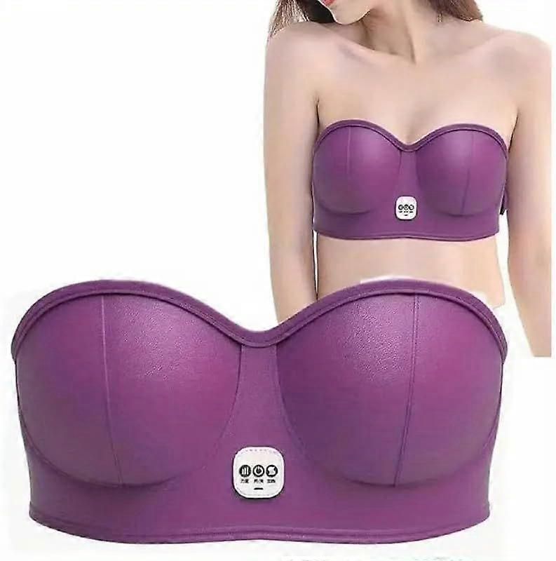 2025 Ultimo Modello Massaggiatore Elettrico Busto, Reggiseno Massaggiatore Seno, USB Wireless