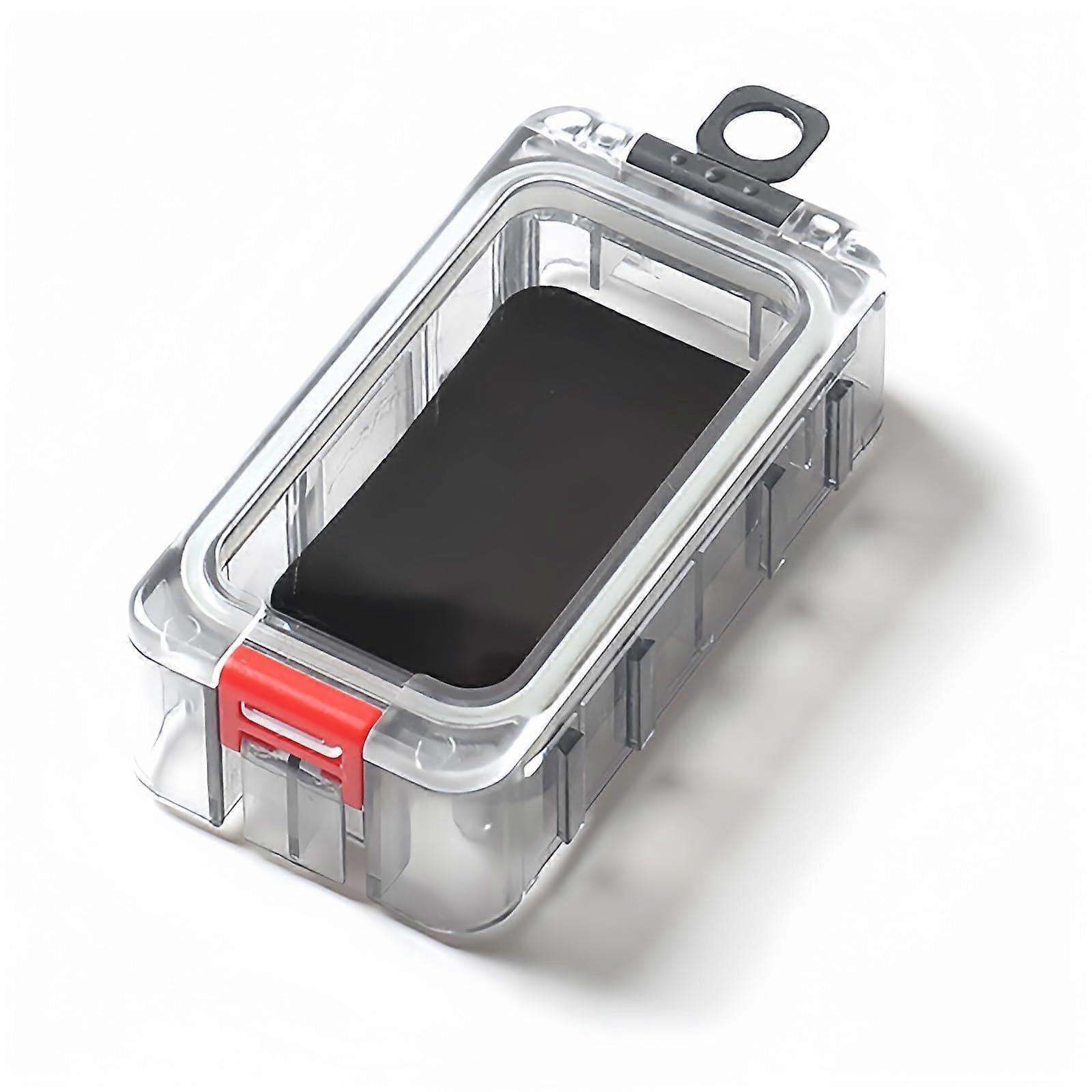 Fishing Tackle Organizer with Removable Luminous Boxes, Strong Magnetic Closure, Plastic Storage Container for Fishing Tackle (Pack of 6)