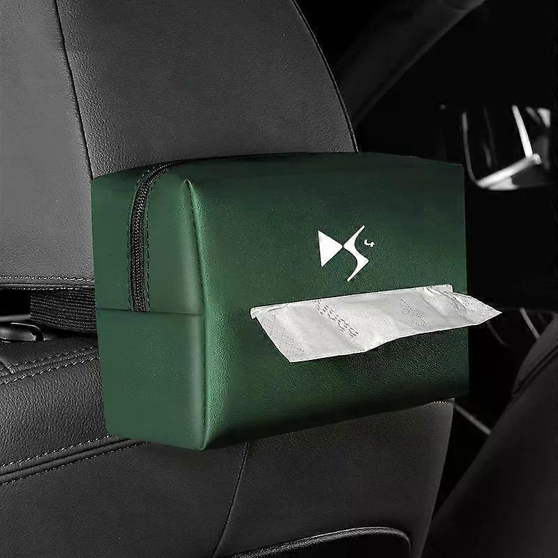 Car Tissue Box Backseat Tissue Case with Fix Strap Suitable for Citroen Auto Accessories