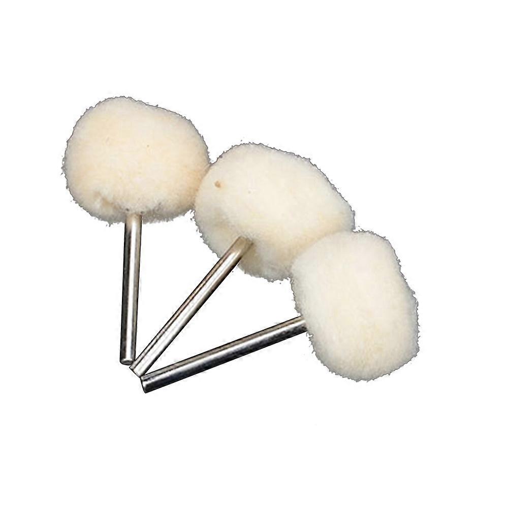 Rotary Tools Buffing Wheel Jewelcrafting Tools Improve Material Quality 30Pack White