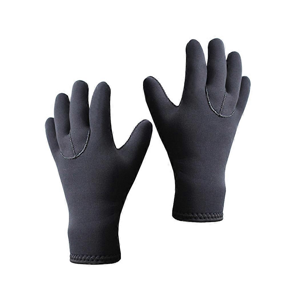 Swimming Hand Gloves Diving Gear Insulated Neoprene Gloves Kayaking Canoeing Protection Size S 1 Pair