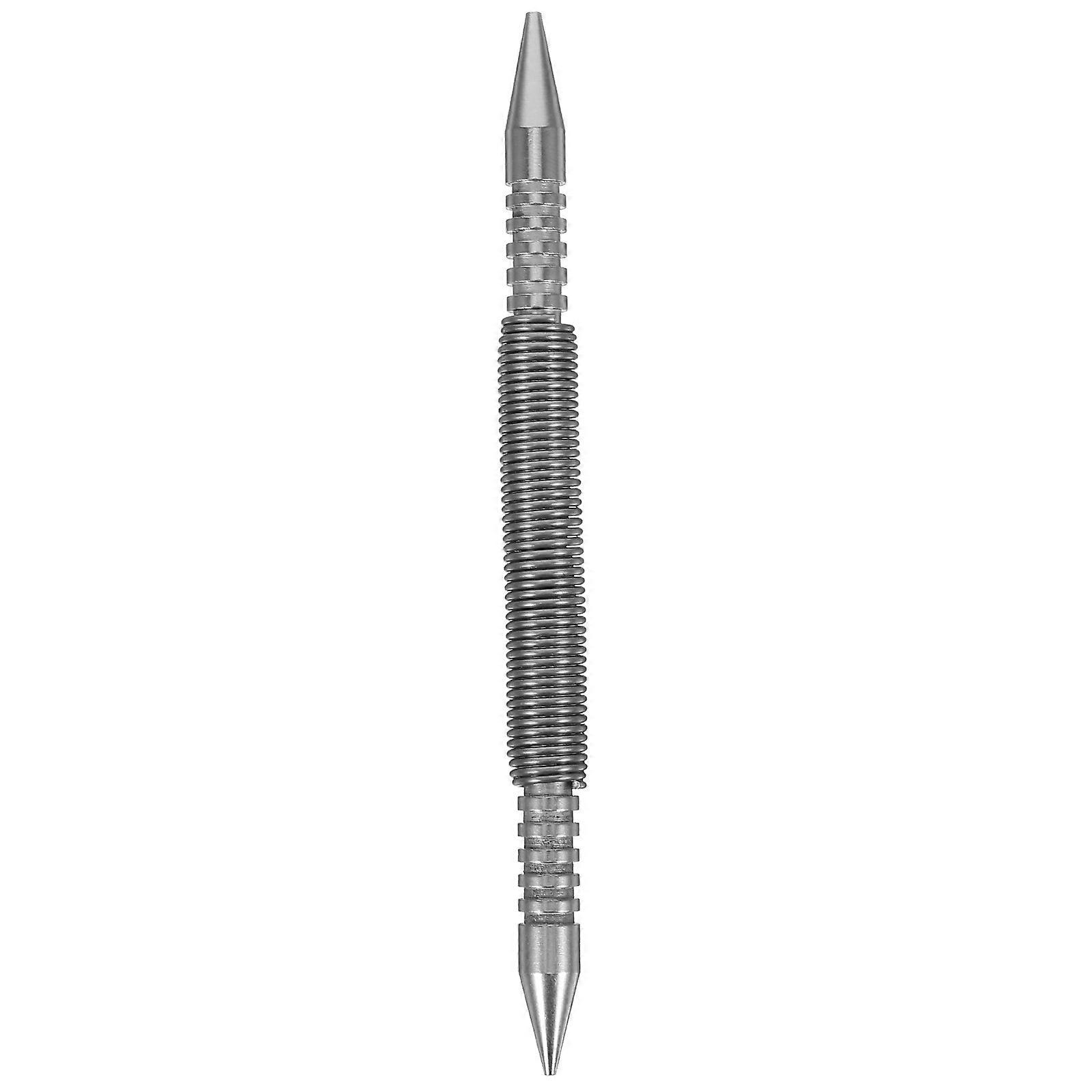 Spring Punch Tool Dual Head Nail Setter Practical Spring Loaded Operation 1Pcs