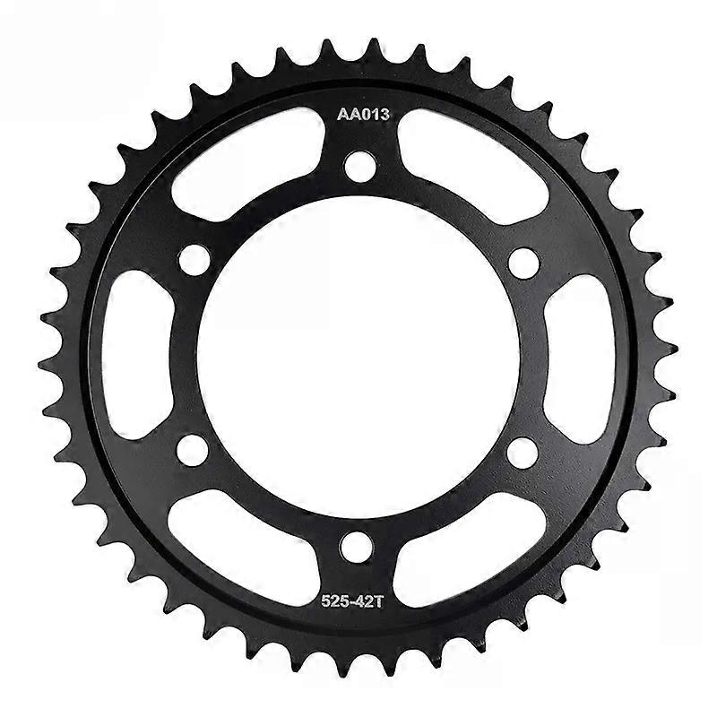 con 525-42T 43T 44T 45T 46T Rear Sprocket For Yamaha MT-07 MT-09 MT-10 YZF-R6 06-2020 YZF-R7 XSR700 900 FZ-07 Tenere 700 900 Tracer