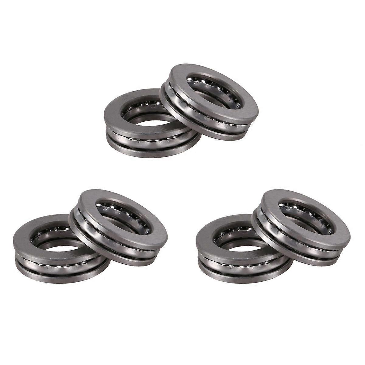 2 Pcs Axial Ball Thrust Bearing 51104 20 x 35 x 10mm