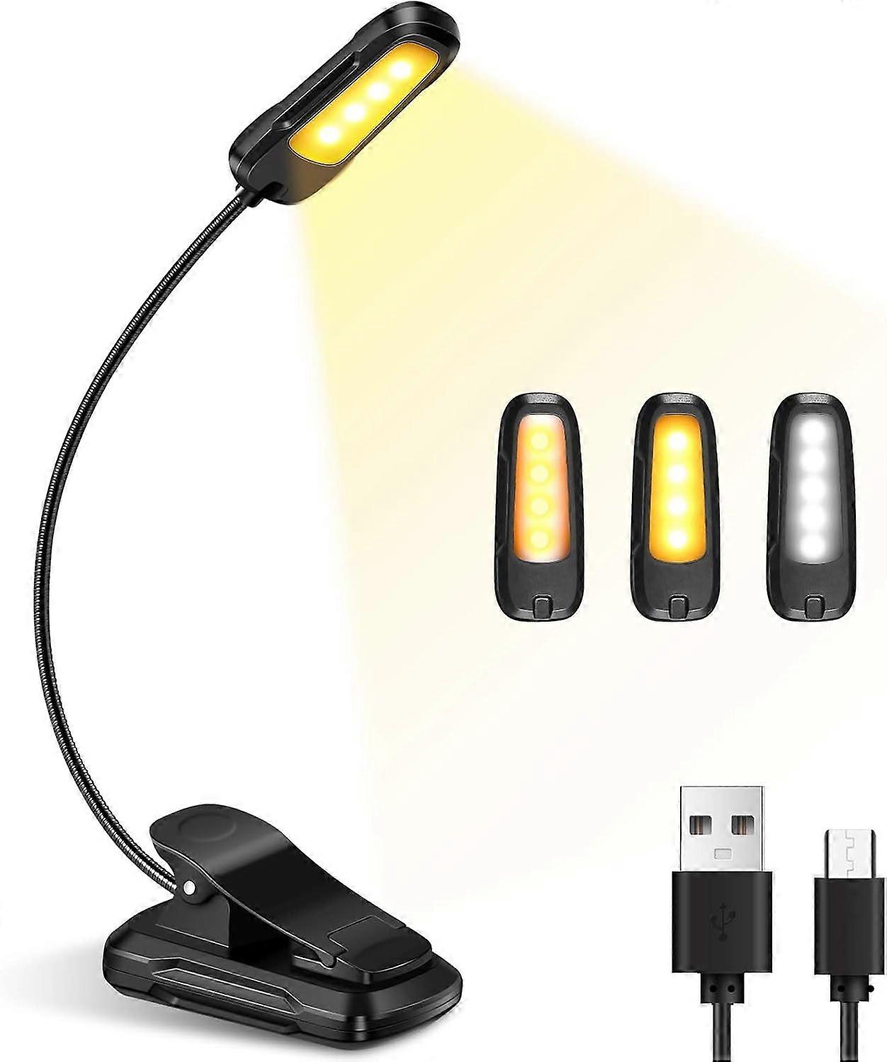 1piece Reading Light, Rechargeable LED Reading Light