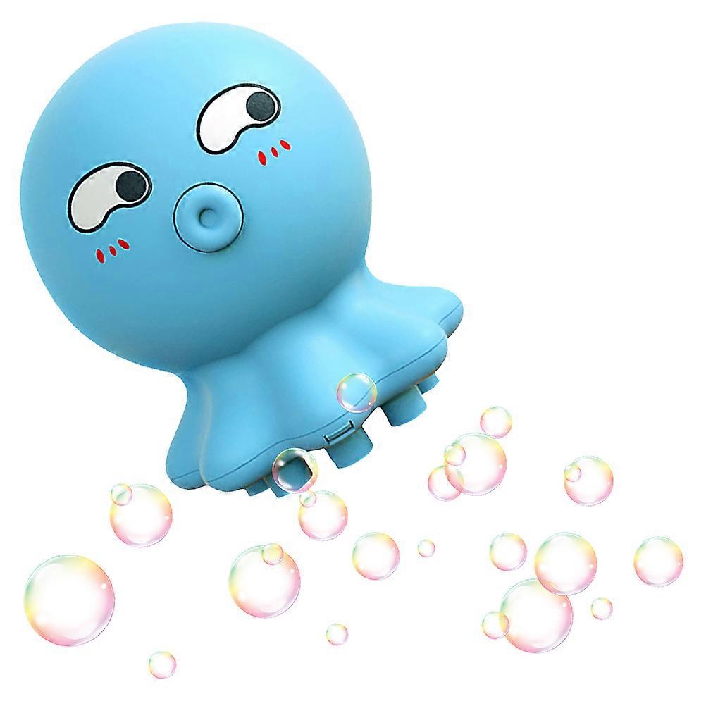 Octopus Bubble Machine for Kids Automatic Bubble Maker with Light Bubble Blower with Bubble Solution for Boys Girls
