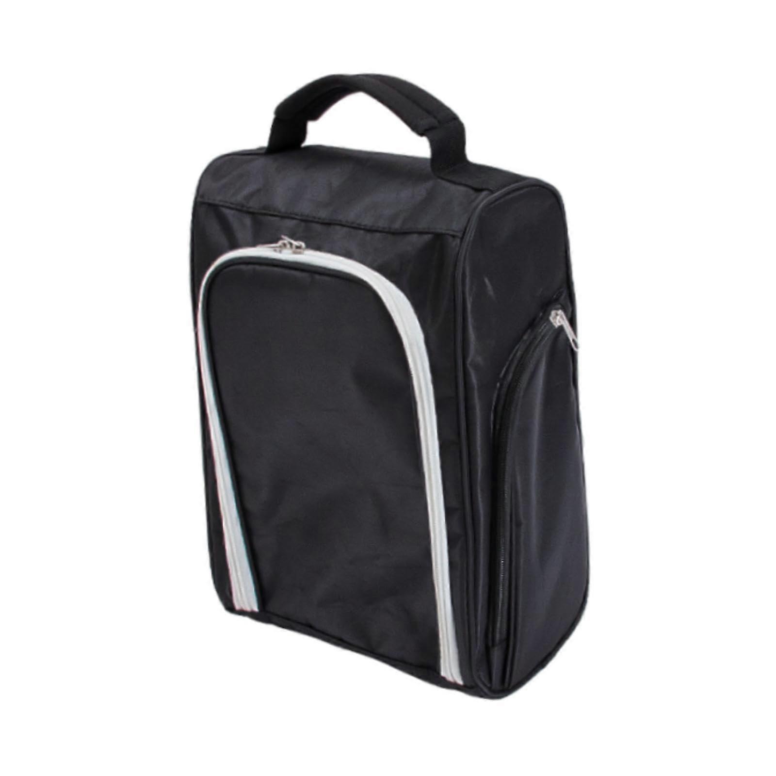 Golf Shoe Bag, Sports Shoe Carrier with Outer Pocket, Multi-Purpose Running and Gym Tote for Adults