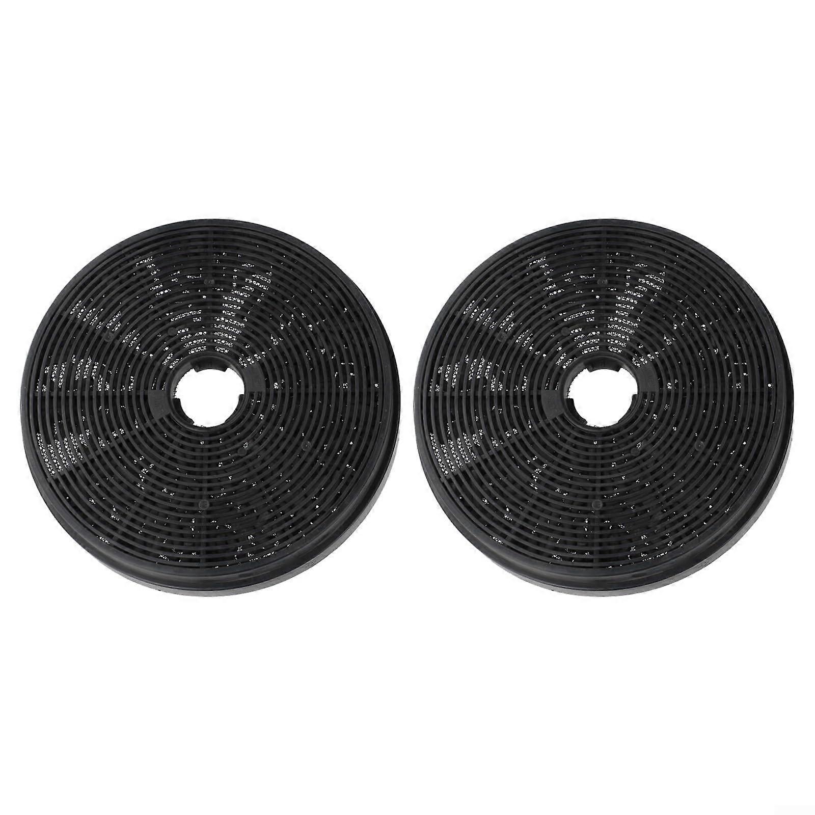 Absorbent activated carbon filters for range hoods, 2 pieces, 175 mm x 175 mm x 35 mm