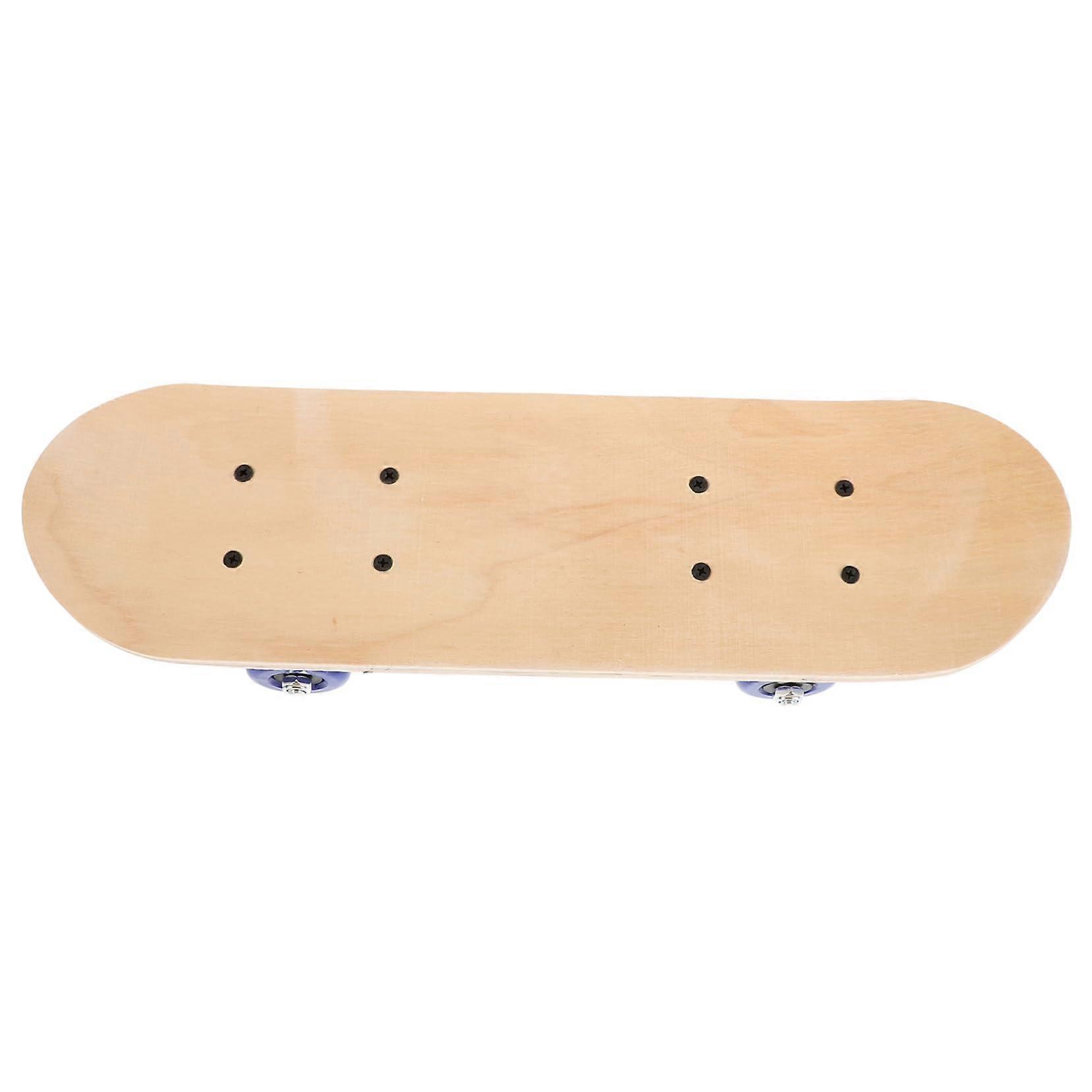 Skateboard Decks - DIY Wooden Deck Replacement for Longboards and Skateboards, Maple Material, Empty Pool Design
