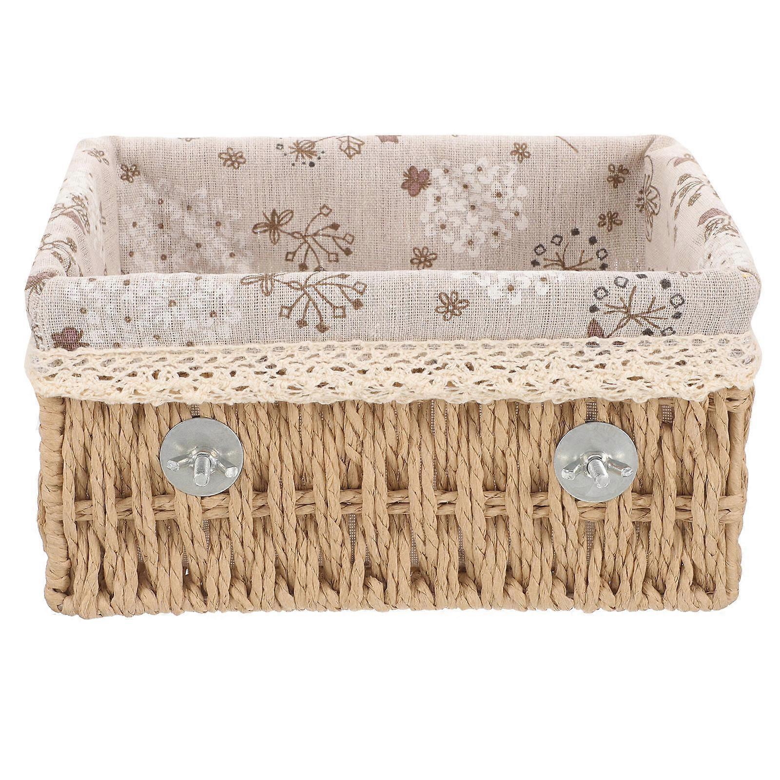 Parrot Nest Comfortable Woven Parrot Breeding Nest Bed for Parakeet Cockatiel Multi 22x16cm Warmth Protection 1Set