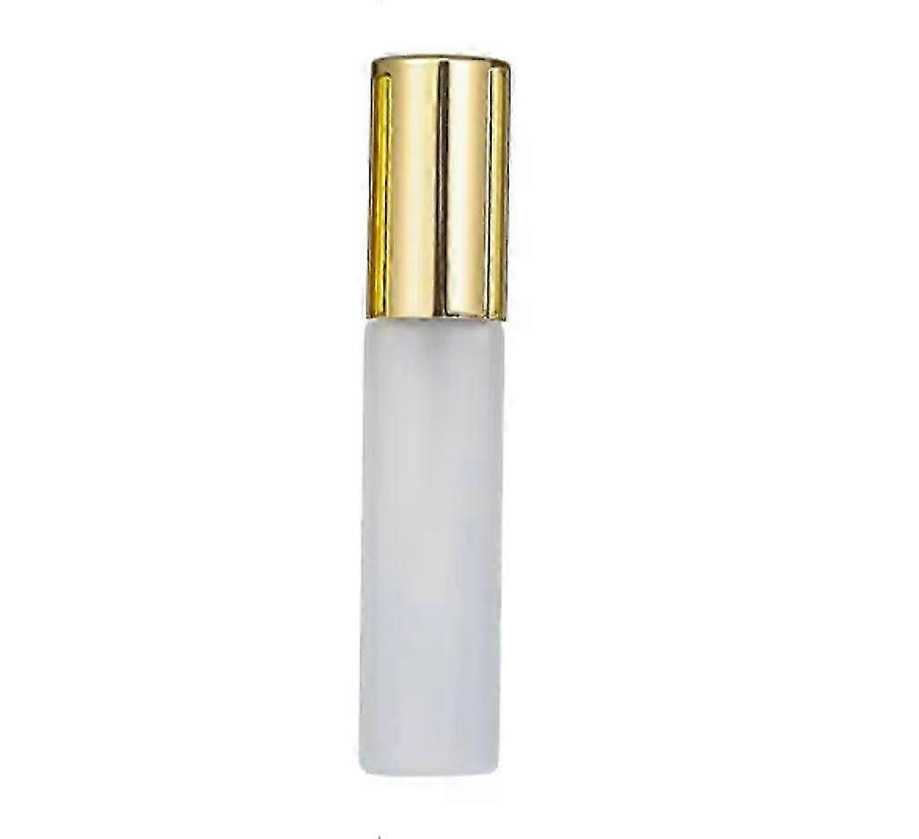 10pcs Clear Thin Glass Perfume Bottles Portable Sample Container Empty Refillable Mini Frosted Sprayer for Travel Use