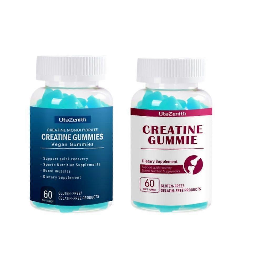 Creatine Gummies Chewable Vegan Gummies, Multipack