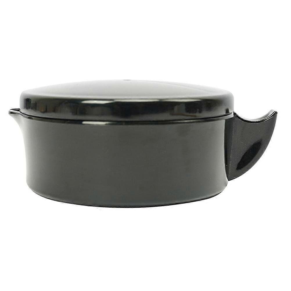 Ink Plate for Calligraphy with Smooth Surface Easy to Clean Simulated Ceramic Black for Home