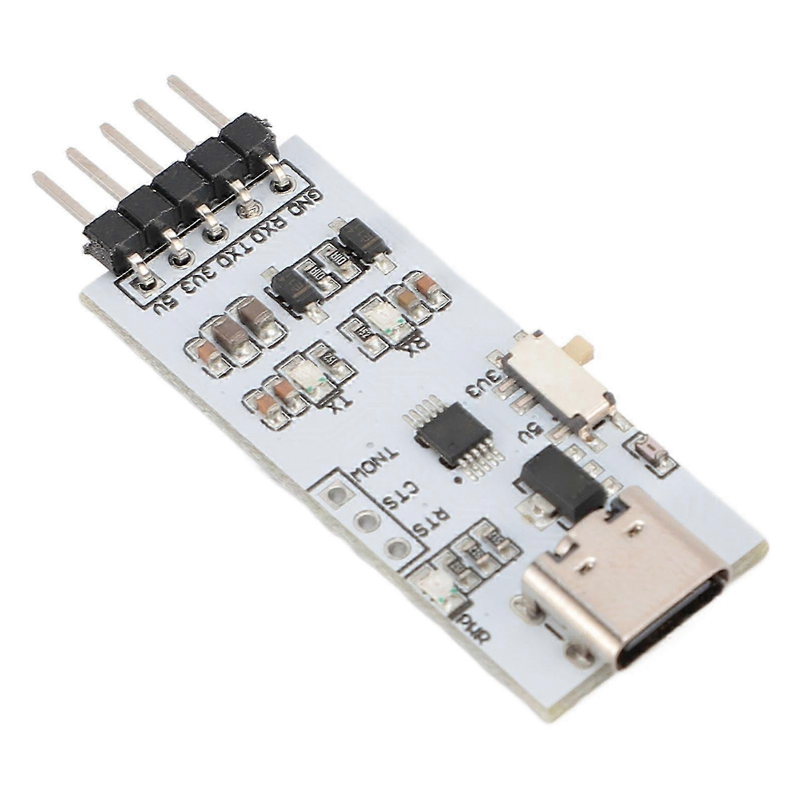 USB to TTL Serial Port Module Type C UART STC 3.3V 5V Converter for XP Win 7 8 1