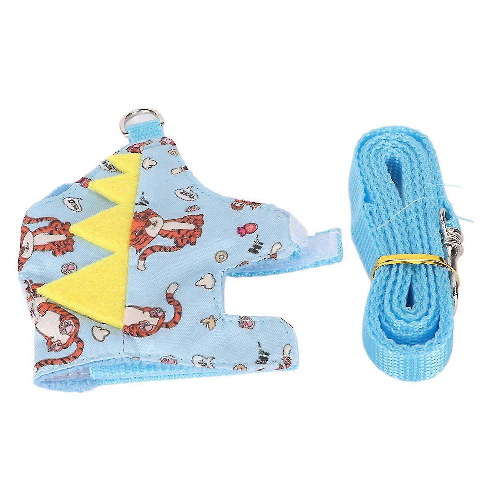 Adjustable Soft Comfortable Cute Vest Harness with D Ring for Small Animals