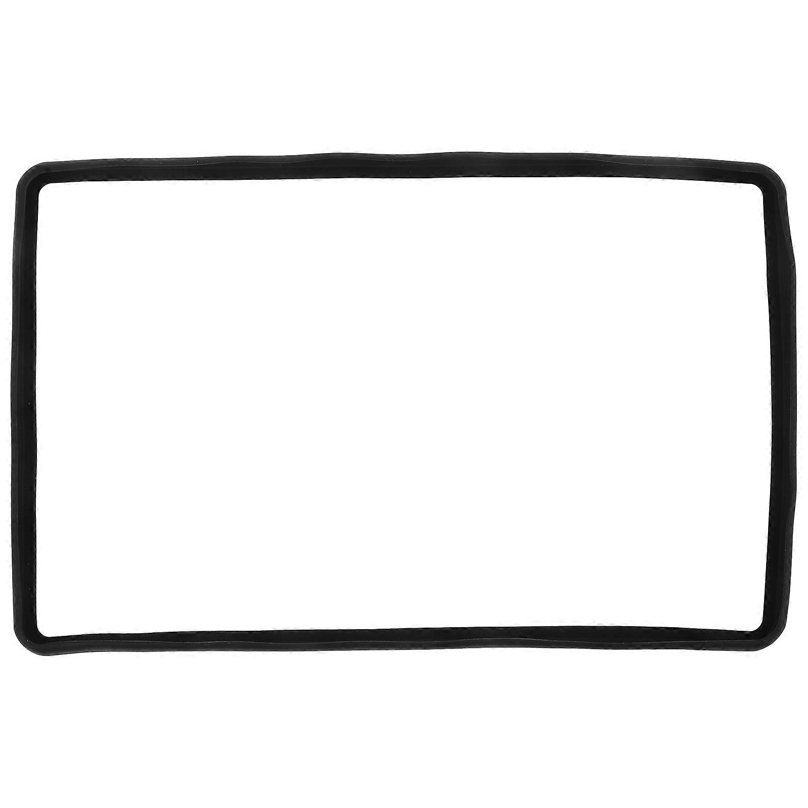 Car Screen Frame Protector for Center Screen Trim Compatible with Modely3 Black