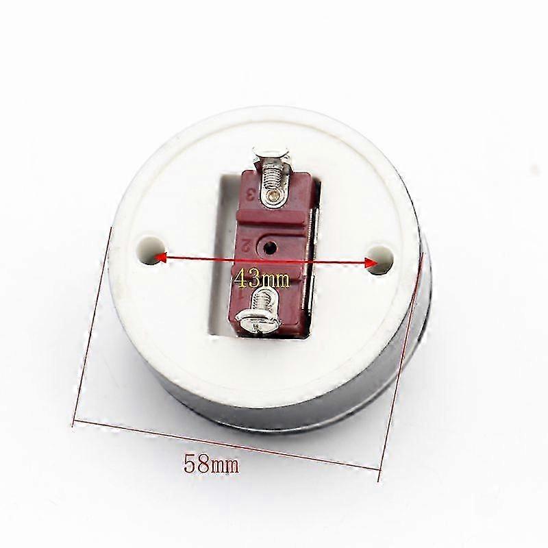 AC 250V Vintage Ceramic Toggle Switch Brass Lever Rocker Retro ON OFF ...