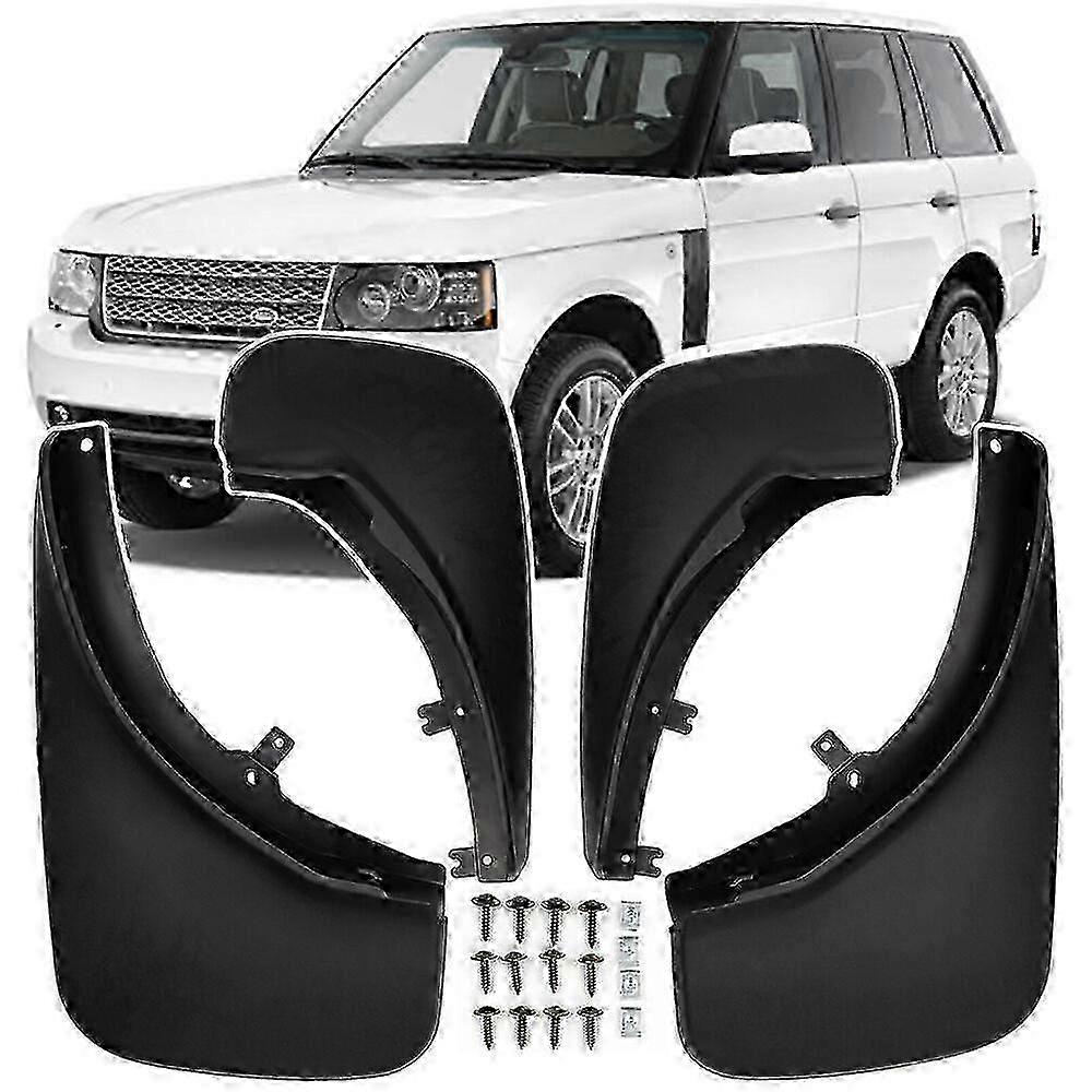 Suitable for 2002-2012 Range Rover L322/mk3 Front and Rear Mud Flaps Splash Guards