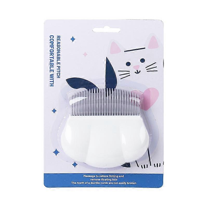 Kæledyr Hårfjerning Shell Kam Kat Kitdrende Massage Kam