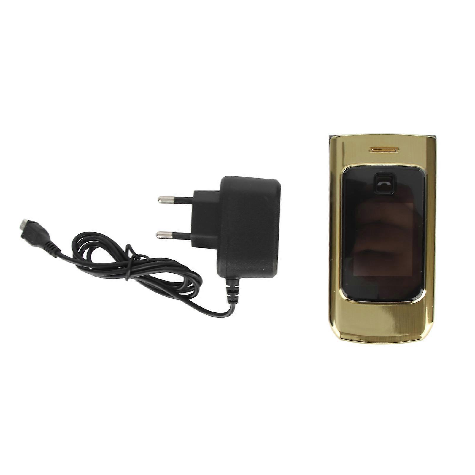 F301 Flip Elderly Screen Big Button Large Volume Cell for Senior Dual Card Long Standby Mobile Phone