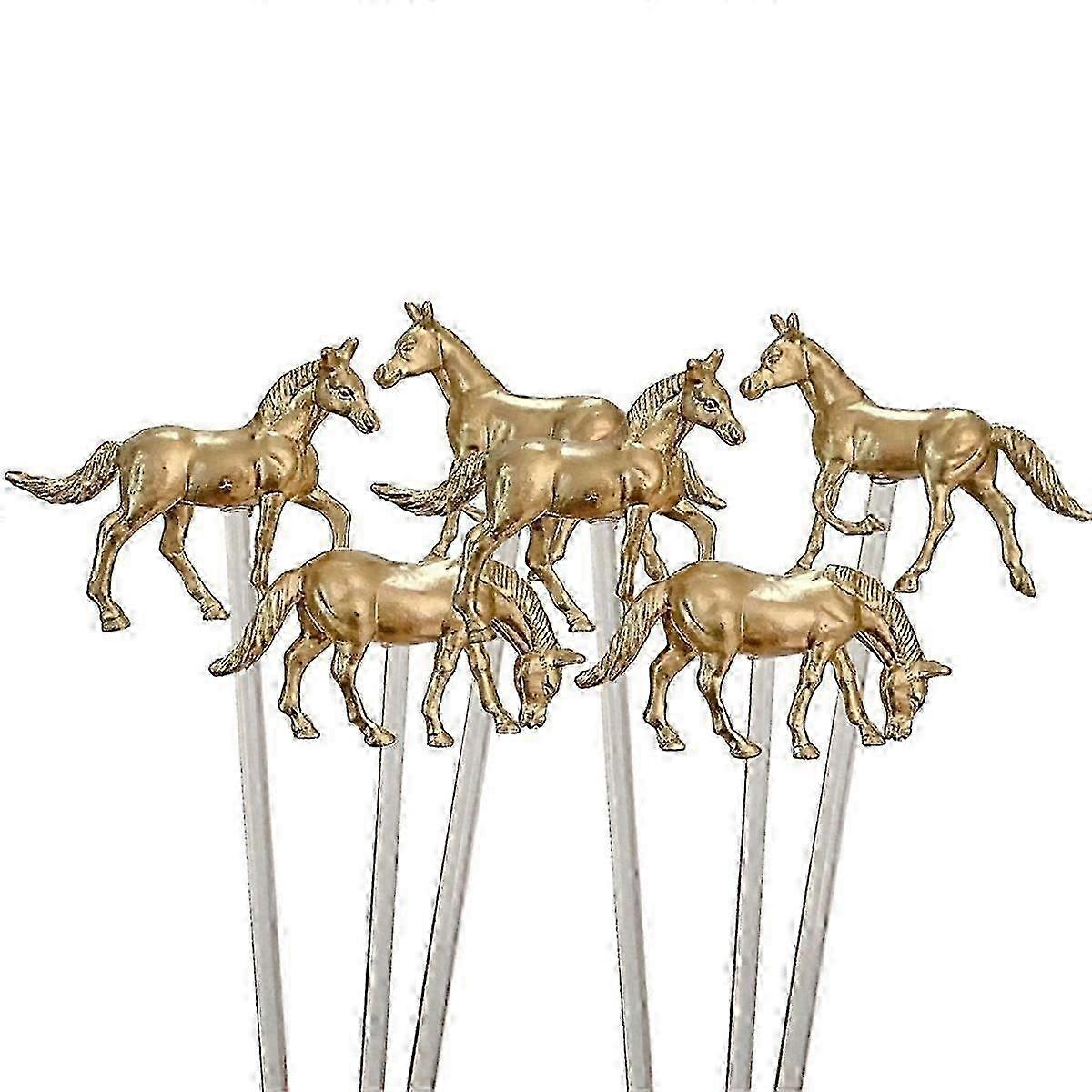 Drink Stirrer, Drink Stirrer Swizzle Stick, Suitable for Coffee Drinks Party Bar Wedding Event 6 Pi js