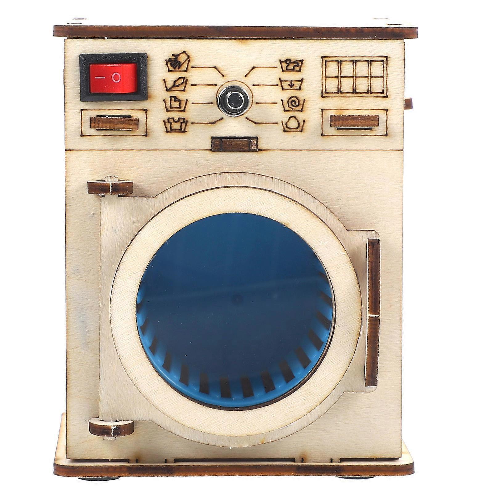 Diy Assembly Washing Machine Model Kit Educational Science Experiment Hands Learning Creative Thinking Activity For Boys