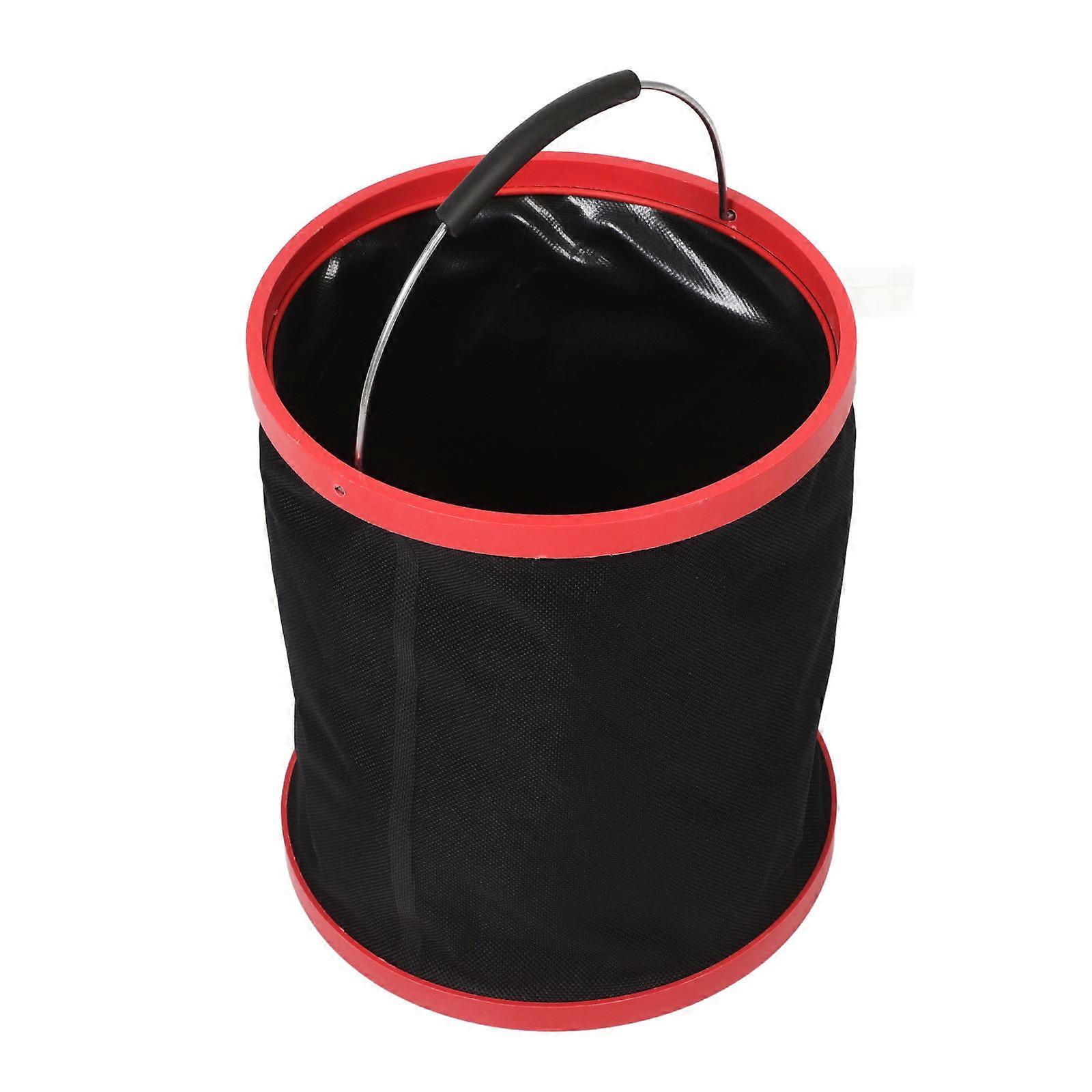 Foldable Car Wash Bucket with Handle Thickened Collapsible Cleaning Bucket for Outdoor Use, Fishing, Storage & Washing