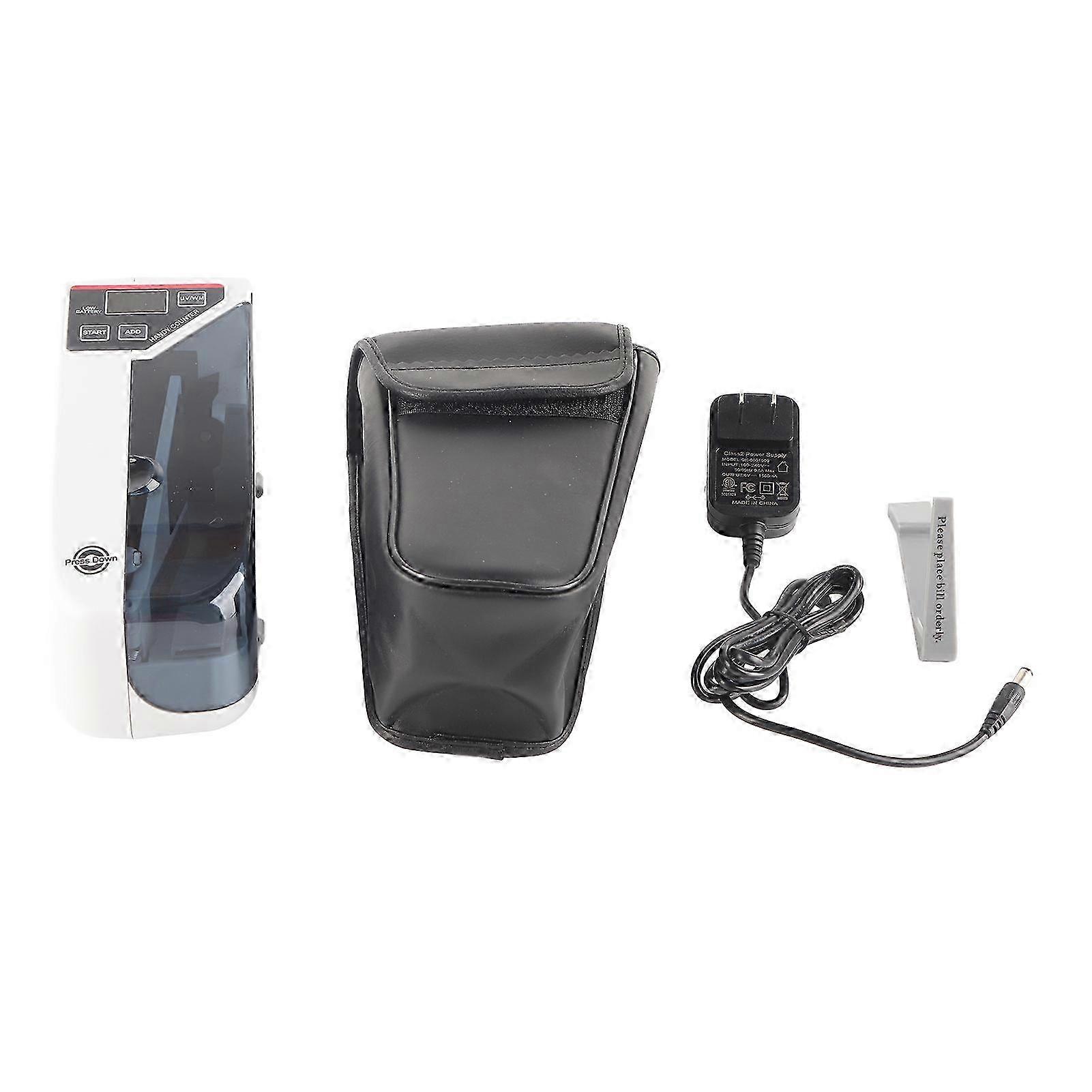 Portable Handheld Mini Cash Counting Machine - Wear-Resistant 110V-240V (US Plug)