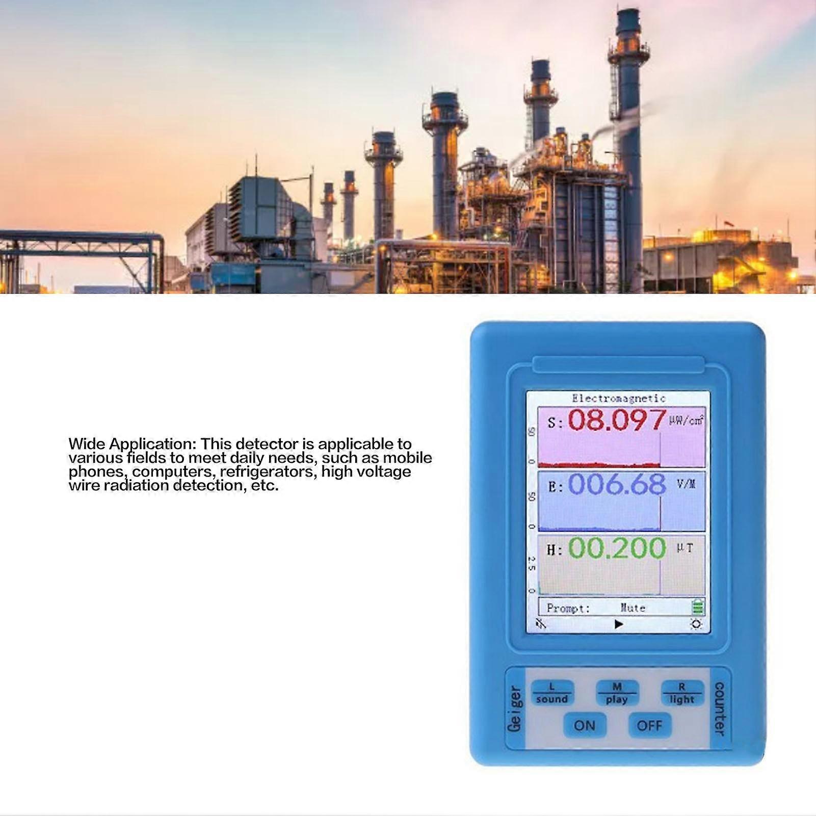 Electromagnetic Radiation Meter Sensitive Accurate Measurement Radiation Detector
