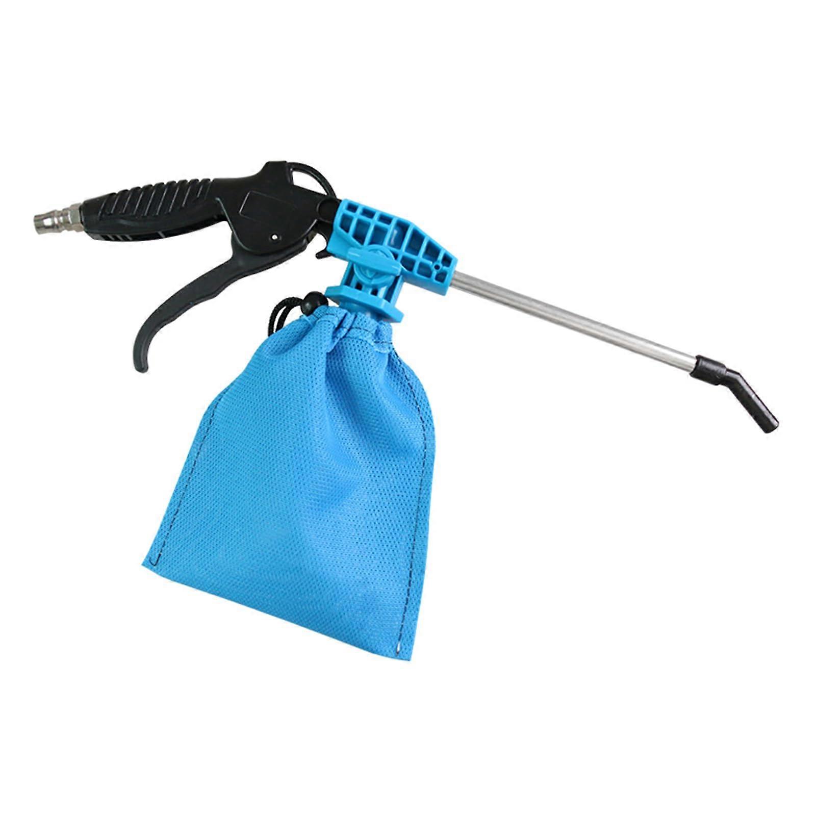 Air Pressure Cleaning Tool, User-Friendly Debris Removal Tool, Powerful ABS & Metal Design for Dashboard & Leather Surfaces