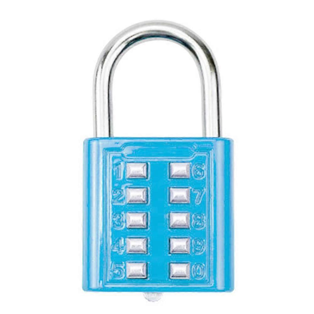 6/8/10 Digit Combination w/ Keys Travel Suitcase Luggage Lock Bag Padlock R F6F5