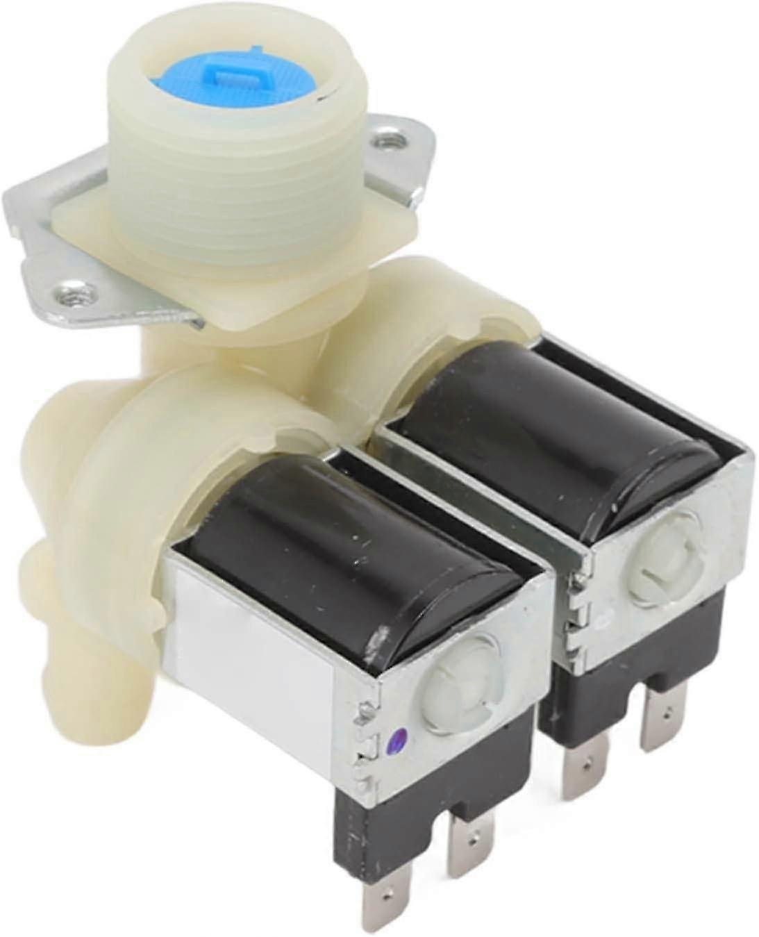 שסתום מים למכונת כביסה, שסתום סוליה עם ראש כפול למכונת כביסה ערך כניסת מים למכונת כביסה מכונת כביסה קלה להתקנה