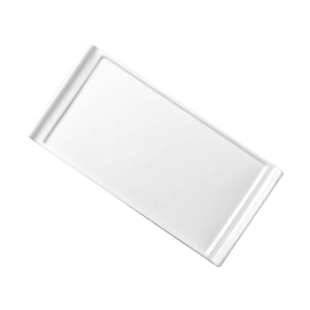 Japanese Style Plate Ceramic Tray Rectangular For Restaurants 9 Inches 1Pack
