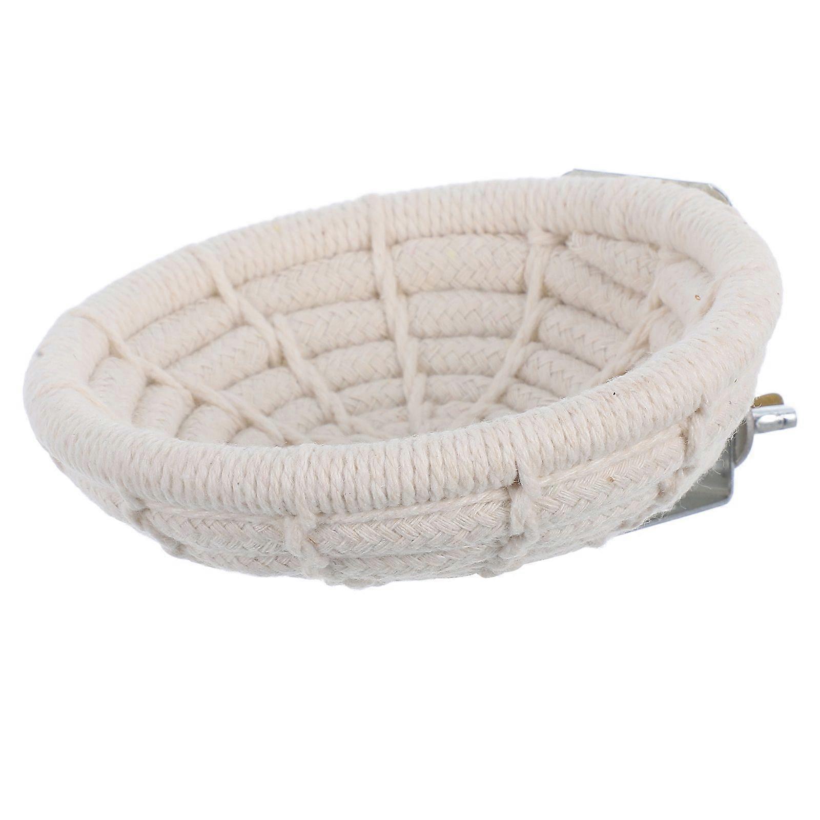 Cotton Rope Bird Nest Woven Bird Resting Place Breeding Nesting Hideaway Shelter
