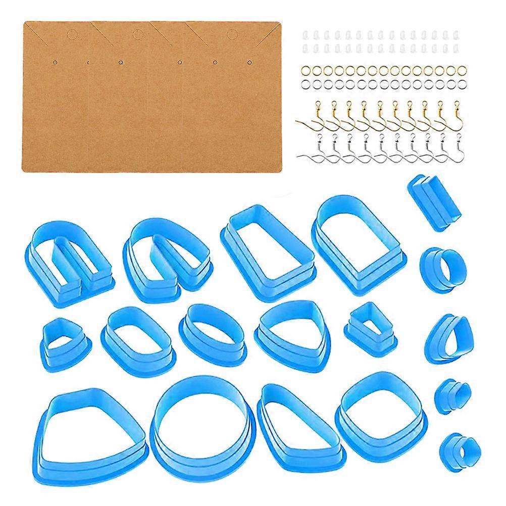 Polymer Clay Earring Cutters Versatile Jewelry Making Tools for DIY Crafting & Unique Earrings for Any Occasion