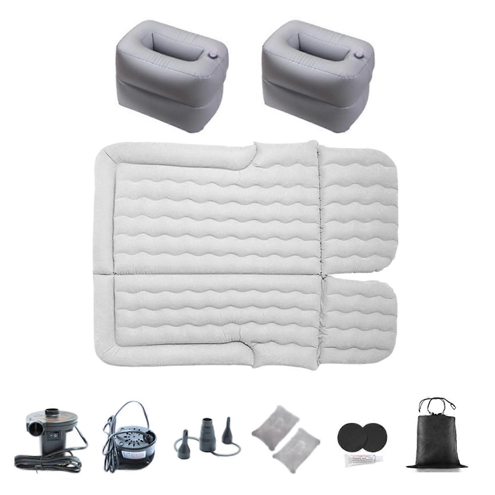 Multiple Automotive Foldable Air Mattress With Tear Proof PVC Fabric Nonslip Bottom Design 3 Minutes Setups For Traveler Multicolor