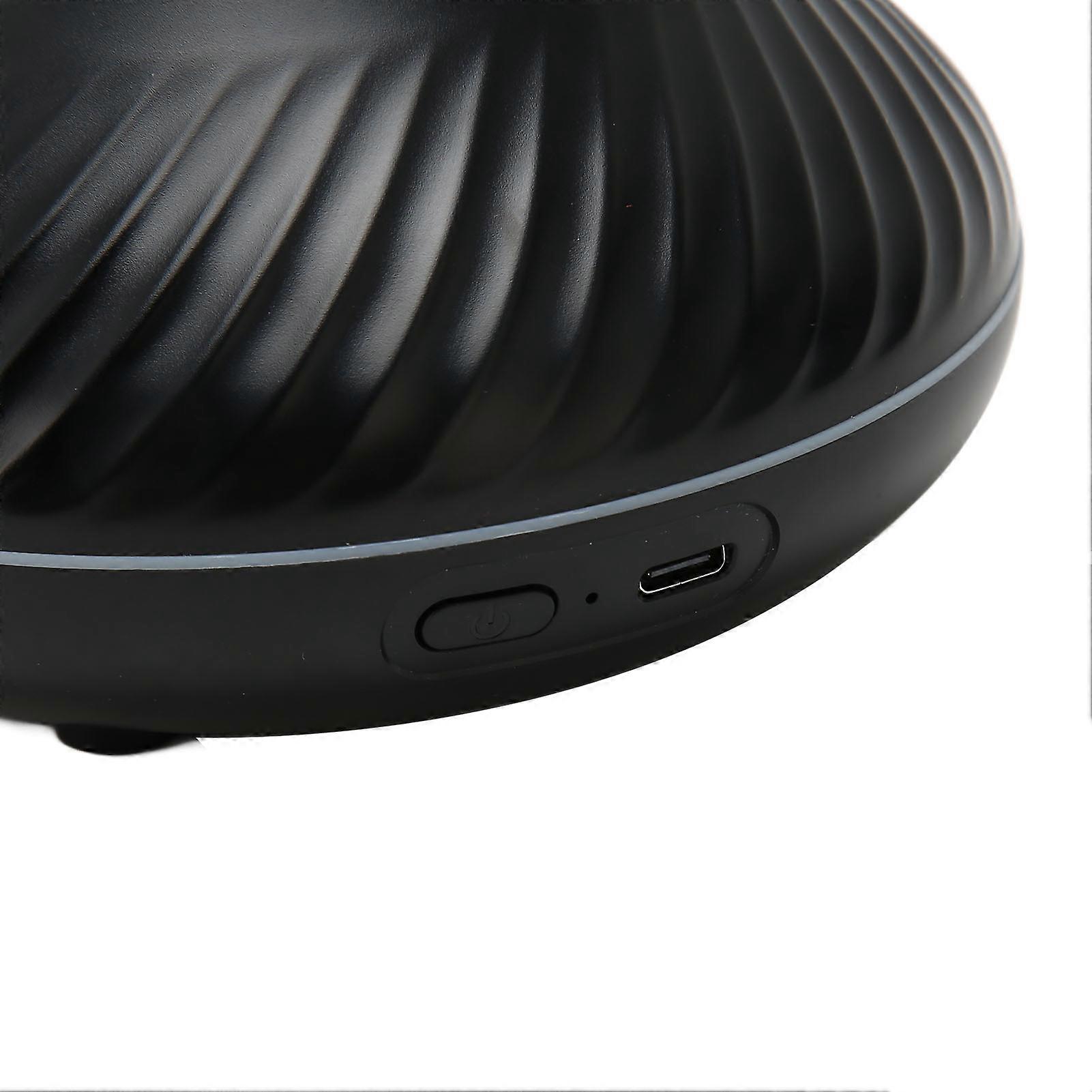 Flame Aroma Diffuser 130ml 7 Color Light USB Powered Automatic Shut Off Simulation 3D Flame Oil Diffuser for Bedroom Office