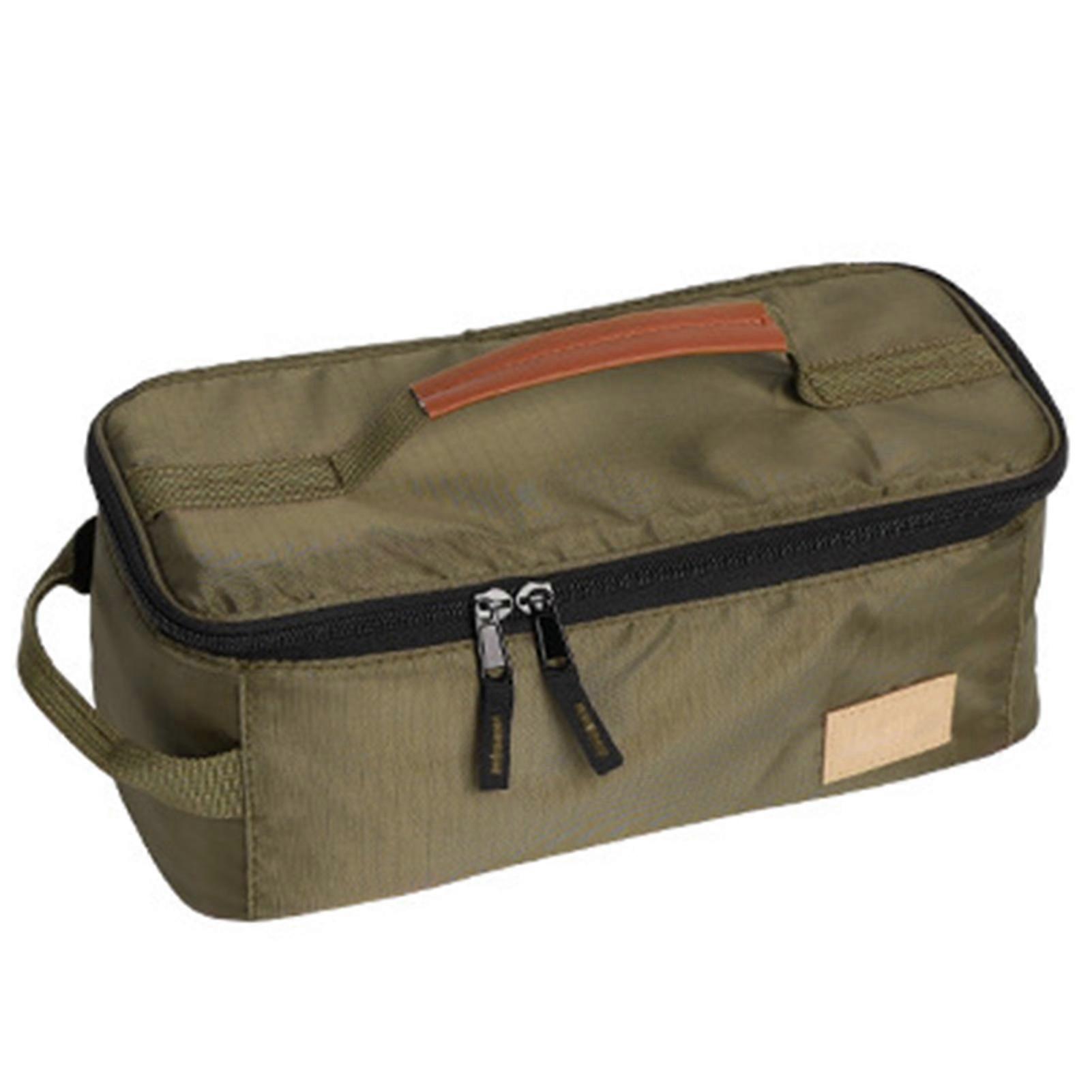 Zipper Cookware Storage Bag Multifunctional BBQ Tableware Storage Bag Camping Supplies